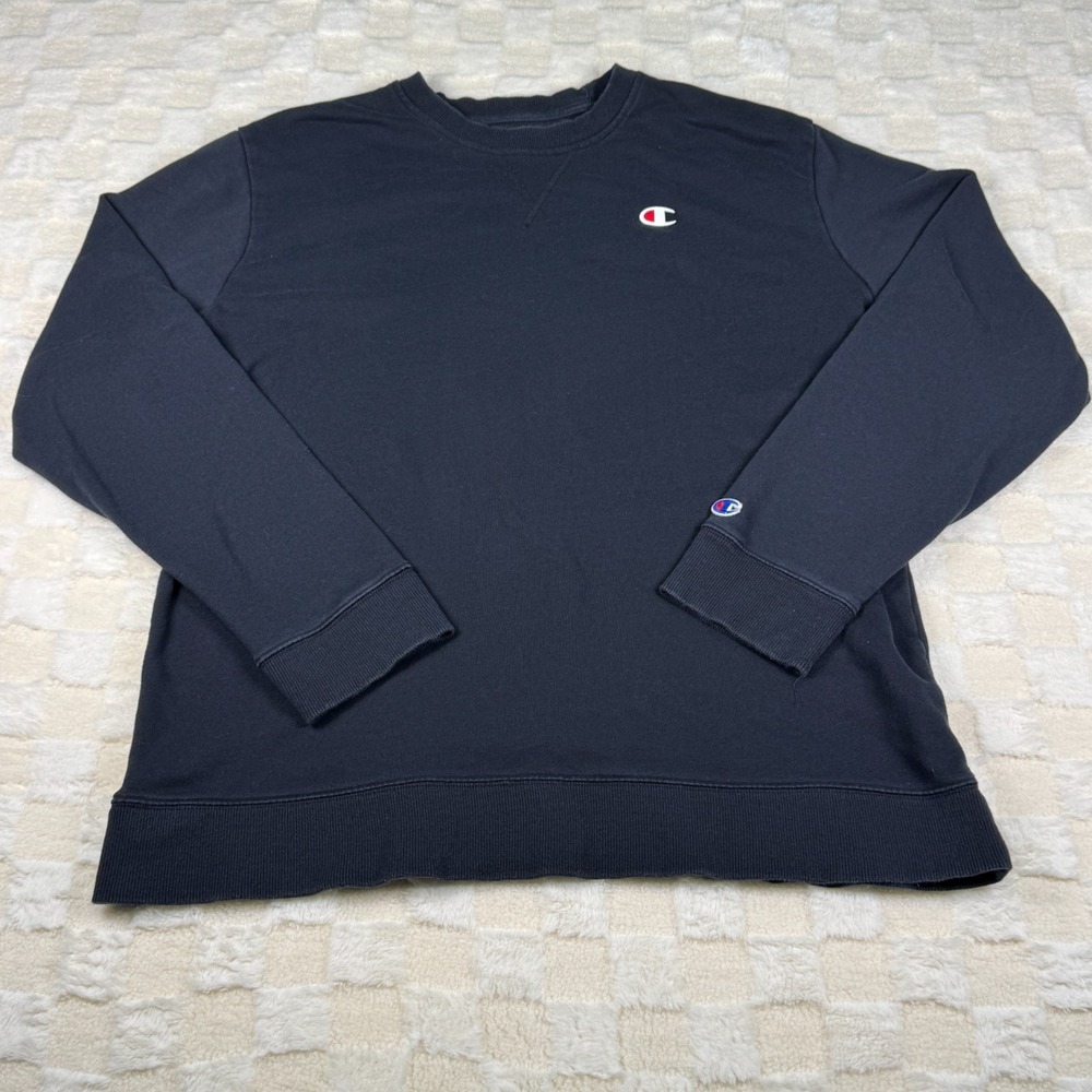 Champion Vintage‎ Sweatshirt Men's Size Large Black